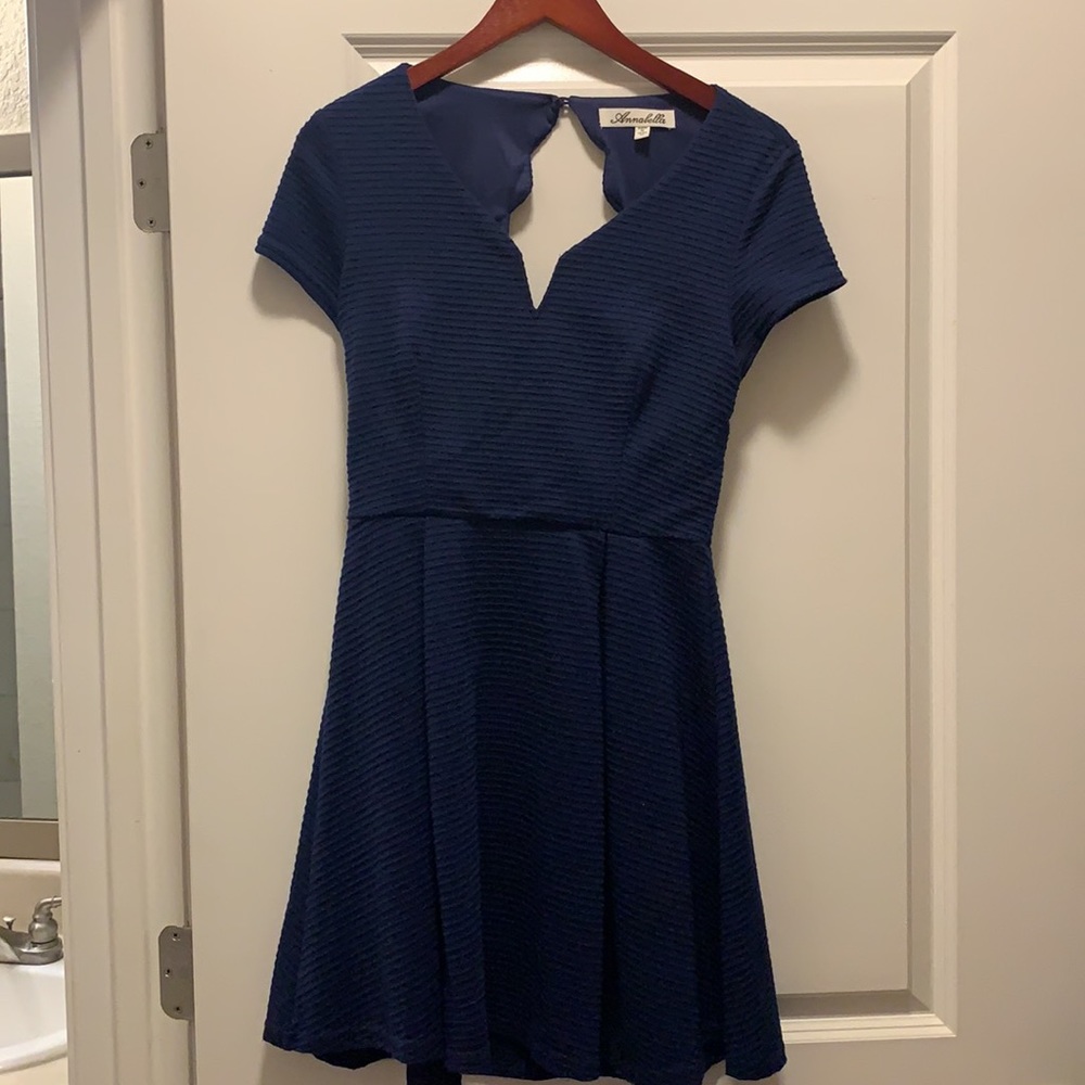 Navy Annabella Dress Worn Once